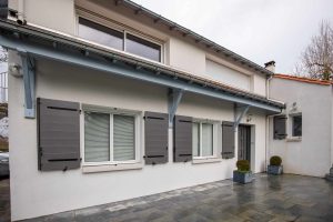 volet battant lames horizontales